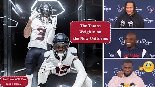 Texans Reveal More Info on Jerseys as Reveal is a Week Away