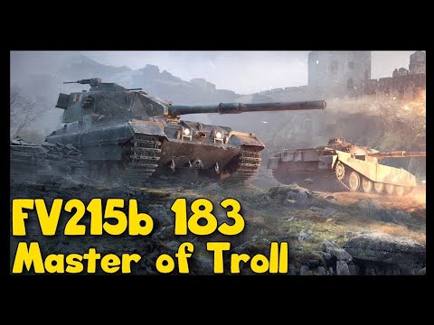 Wot Blitz -FV215b-183 /5 kills / Dmg 6400