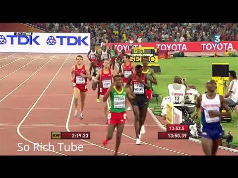 Mo Farah wins 5000 m gold medal   IAAF World Athletics Championships BEIJING 2015