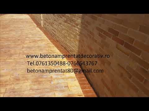 Beton Amprentat Frasin-Deal -Dâmbovița Tel.0761350488 -0766543767