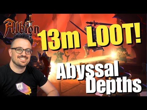 13 Million in Loot in 1 Run  | Abyssal Depths Albion Online