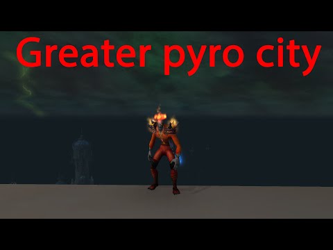 Greater pyroblast city! Fire mage pvp   Shadowlands 9 1 5