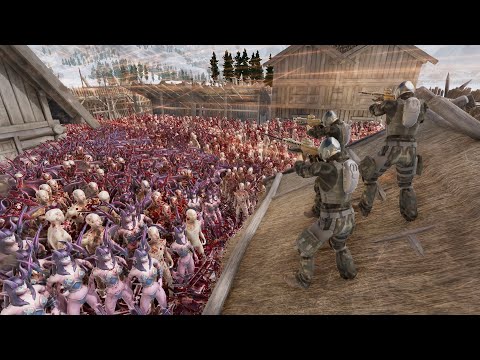 Elite Female Cyber Soldiers Vs 2 MILLION WW2 Allied Forces & 1 million Succubus UEBS2