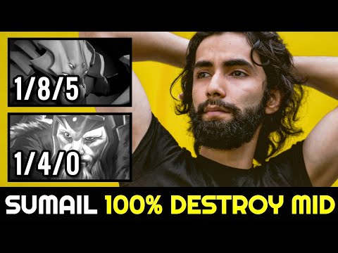 SUMAIL 100% Destroy MID Sand King — 24min GG No Mercy