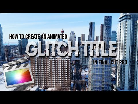 Glitch Title Effect Tutorial in Final Cut Pro X