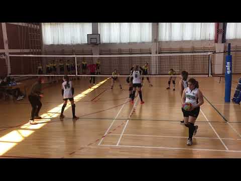MALA ODBOJKA OK FORESTA-OK KARLOVAC 1:0 PRVI SET REGIONALNO NATJECANJE 24.03.2018.