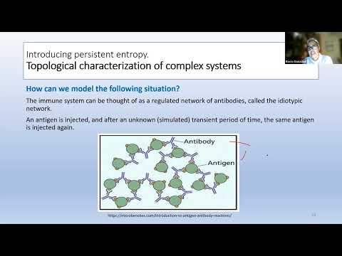 Rocío González Díaz (3/16/22): Persistent entropy, a tool for topologically summarizing data.