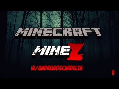 Minecraft MineZ - E01 - Mob of bandits! (Zombie Survival Server)