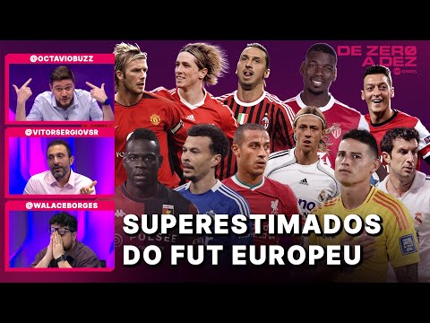 QUEM É O JOGADOR MAIS SUPERESTIMADO DO FUTEBOL EUROPEU? | DE ZERO A DEZ