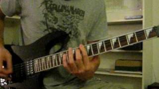 Me playing Soilwork Weapon of Vanity