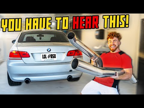 I Made the Worlds Best Sounding BMW. VRSF Exhaust Install!!