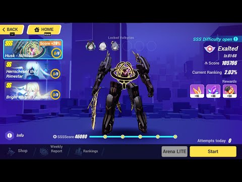 [Honkai Impact] Exalted MA - Silverwing vs SSS husk