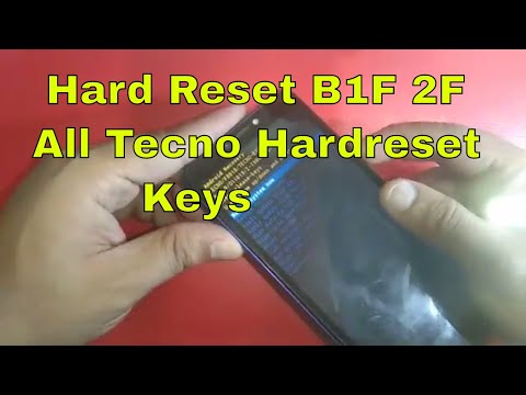 Tecno POP 2F Tecno B1f Hard Reset | All Tecno Hard Reset Pattern Pin Password Unlock