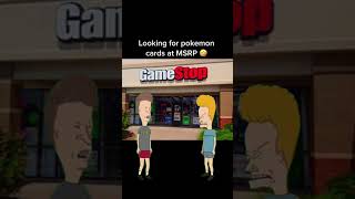 Trying to find Pokemon cards at MSRP 🤣 #funny #pokémon #memes #pokemoncards #pokemontcg #pokemon