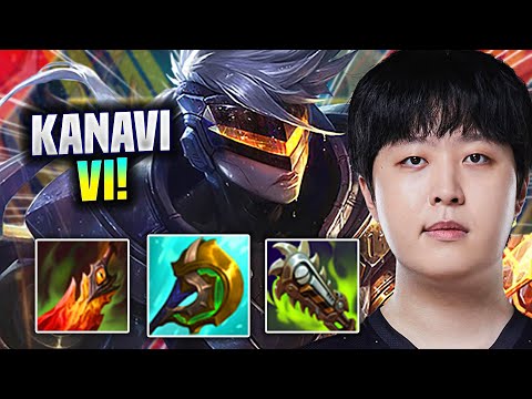 KANAVI CARRYING WITH VI! - JDG Kanavi Plays Vi Jungle vs Elise! | Season 2022