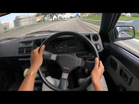 Thumbnail for 1986 Toyota Trueno AE86 ( 1.6L 4-AGE ) [ 118 HP ] POV Test Drive / Walkaround Review by Toyota AE86