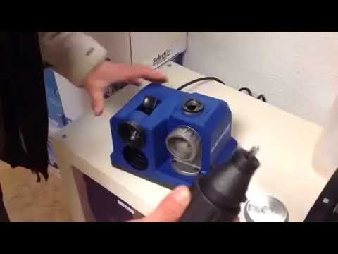 Como utilizar el afilador de brocas Blue Master