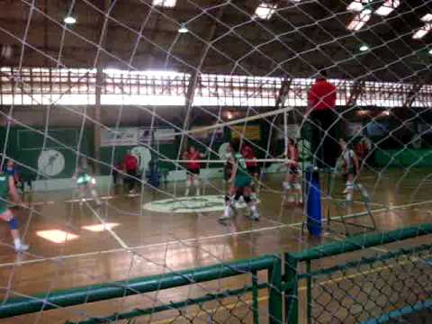 Volei fem. Cubatão x Taboão da Serra. Jogos Regionais Guarujá 2010  - 4