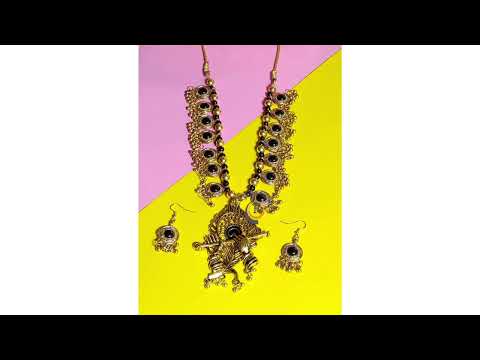 Pearl jewellery pendant set