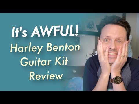 Harley Benton Electric Guitar Kit Review - it's awful!