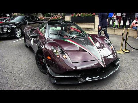 HECTIC Pagani Delivery in London! Huayra BC 'Kingtasma' & Huayra 'The King'