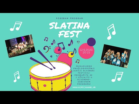 SlatinaFest 2019. - festival dječje duhovne glazbe u Slatini