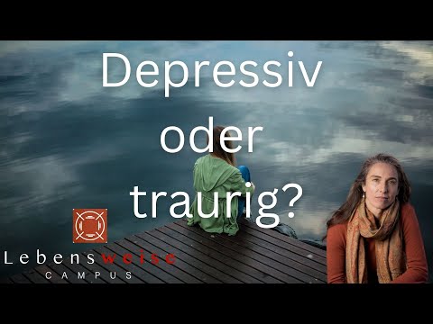 Depressiv oder traurig? Wie erkenne ich den Unterschied?
