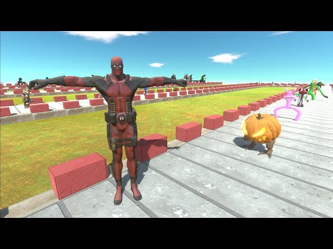 DEATH POOL DEATH RUN - Animal Revolt Battle Simulator