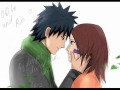 Obito and Rin Kiss the girl 