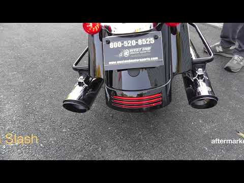 Vance & Hines Twin Slash - Stock Headers vs. Aftermarket w. NO CAT