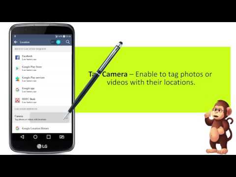 How To Use Location On LG smart phones user guide support