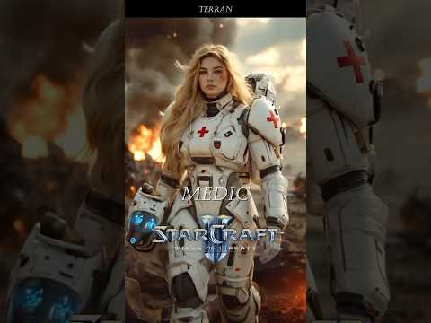 What if Starcraft Was a Movie - Terran Edition📽️ #anime #starcraft #fantasy #aiart #aimovie #medic