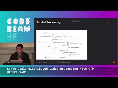 Large scale distributed video processing with OTP - HAOFEI WANG