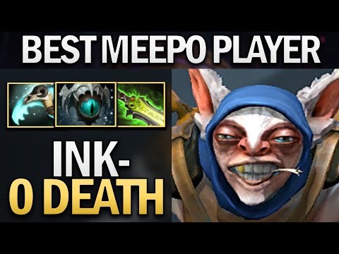 THE BEST MEEPO IS BACK IN 7.24 - INK - DOTA 2 PRO GAMEPLAY