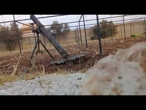 استهداف كتيبة الهندسة في مدينة الرستن بقذائف الهاون من قبل اللواء أول مشاة