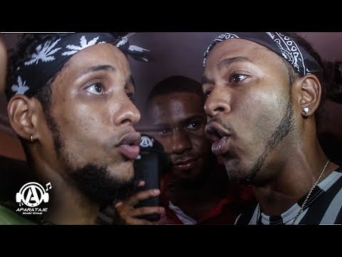 Tinyo RD vs Papito MC Batalla de Freestyle en el parque de Invivienda 2018