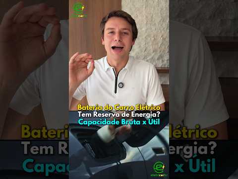 Bateria do Carro Elétrico Tem Reserva de Energia? Capacidade Bruta x Útil⚡