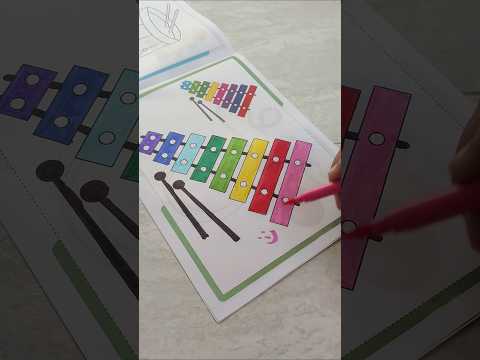 Xylophone Coloring Sheets