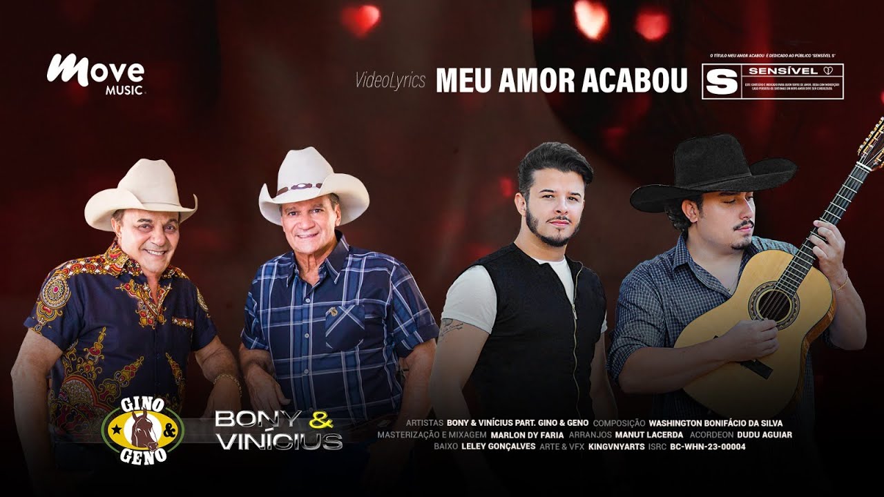 Meu Amor Acabou (Bony e Vinicius part. Gino & Geno)