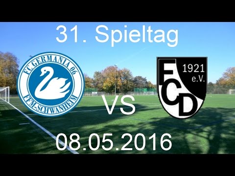 Germania Schwanheim - FC Dorndorf | 08.05.2016 | 31. Spieltag Verbandsliga GR.Mitte