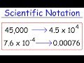Scientific Notation Fast Review