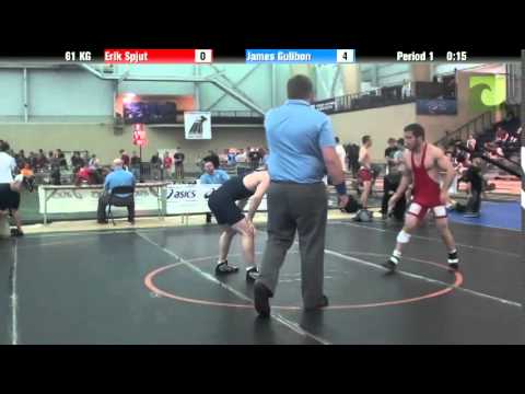 61 KG Erik Spujt vs  James Gulibon