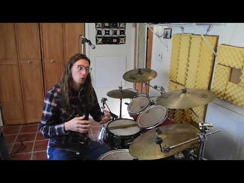 How to Record Drums with GarageBand and 4 mics - My Setup