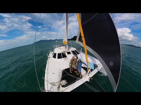 Meeting up with James and testing a new hydrofoil