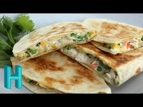 チキンポットパイのケサディーヤの作り方｜Hilah Cooking（ヒラクッキング (How to Make Chicken Pot Pie Quesadillas |  Hilah Cooking)