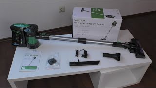 Vactidy Blitz V8 Akkustaubsauger, kabelloser Staubsauger mit abnehmbaren Akku - Test