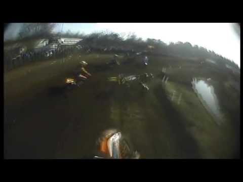 MXGP of the Netherlands 2013 - Butron crash view with GoPro - Motocross