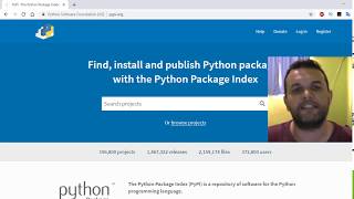 Instalar pacotes Python 3 no Windows (2019).