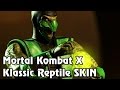 Mortal Kombat X - Klassic Reptile Intro, X-Ray, Outro and Model