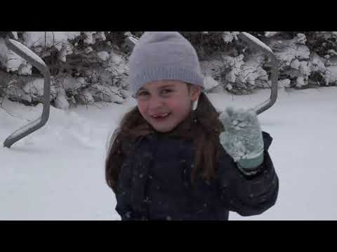 Sneeuwpret in Sleeuwijk